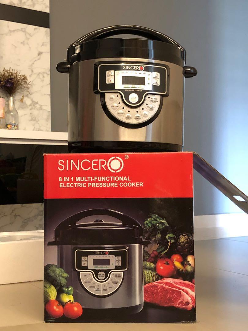 Sincero 8 in 1 pressure cooker 2025