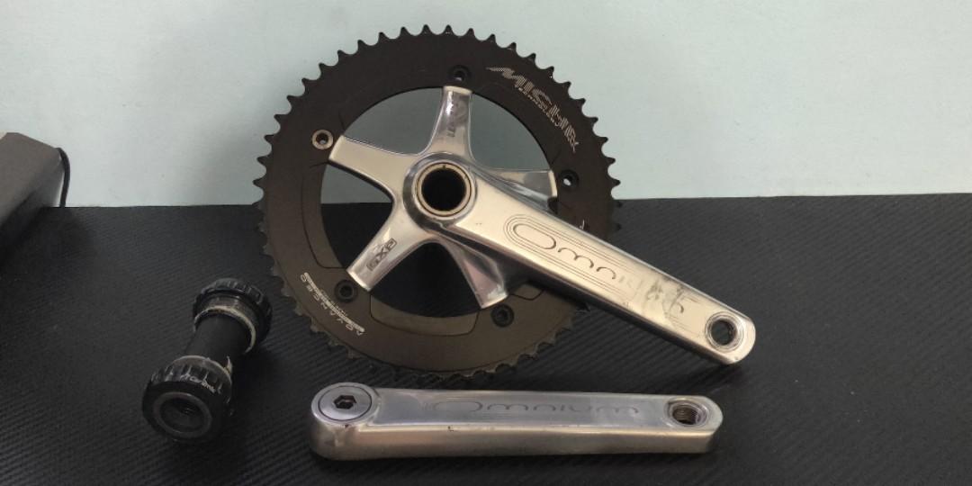 silver omnium crankset