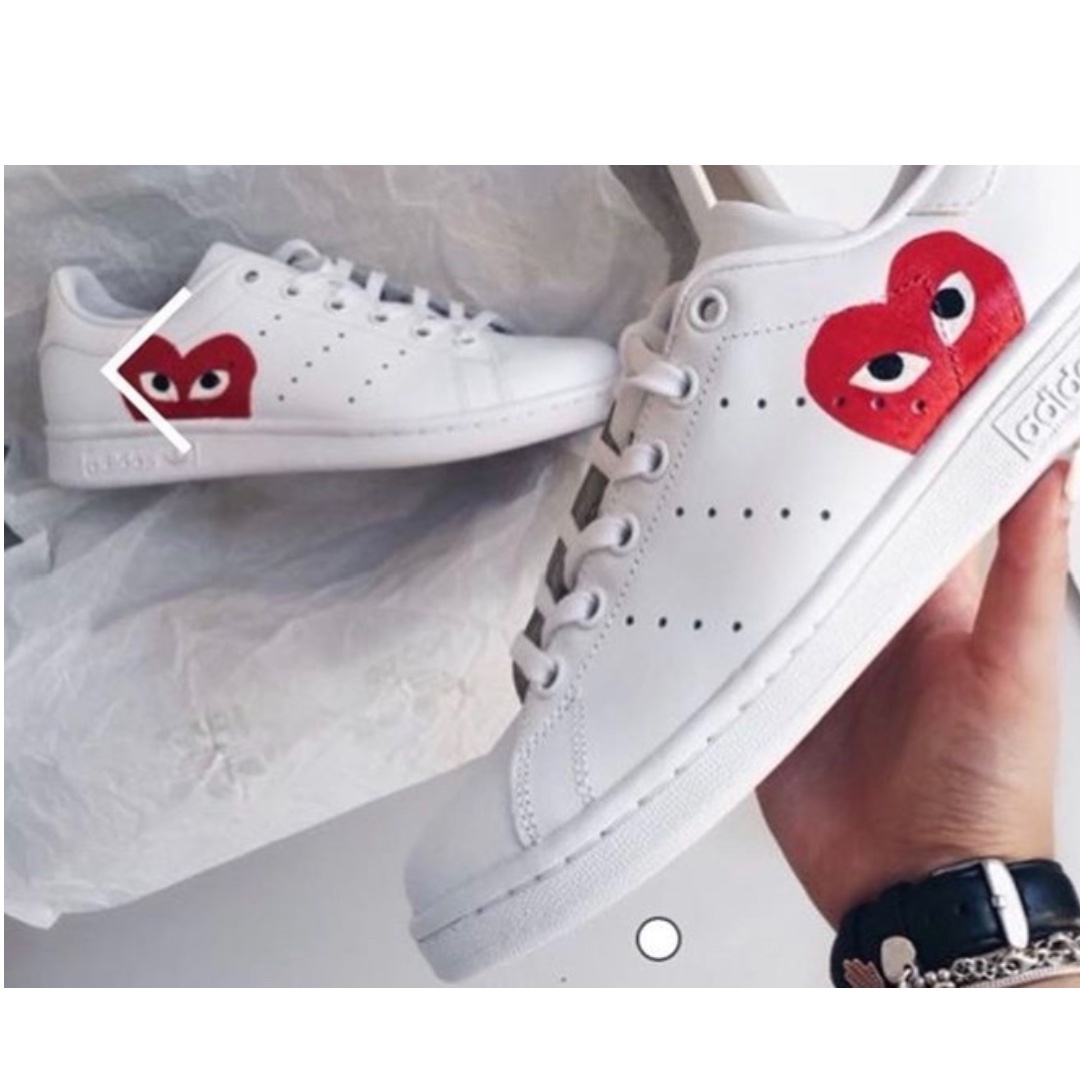 cdg x stan smith