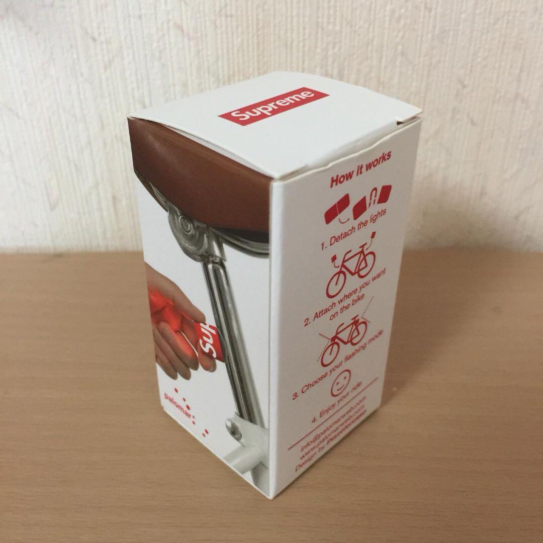 Supreme Lucetta Magnetic Bike Lights Red, 男裝, 手錶及配件, 飾物架