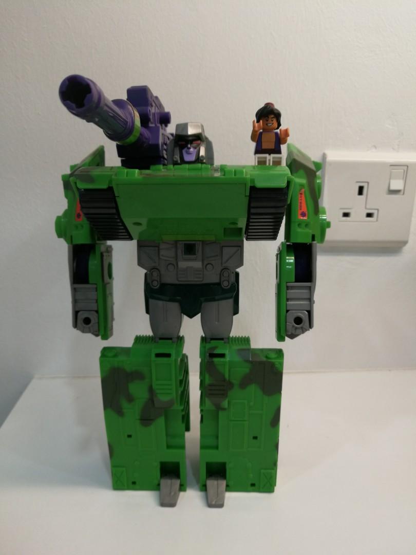 Transformers g2 megatron green tank Hobbies Toys Toys Games