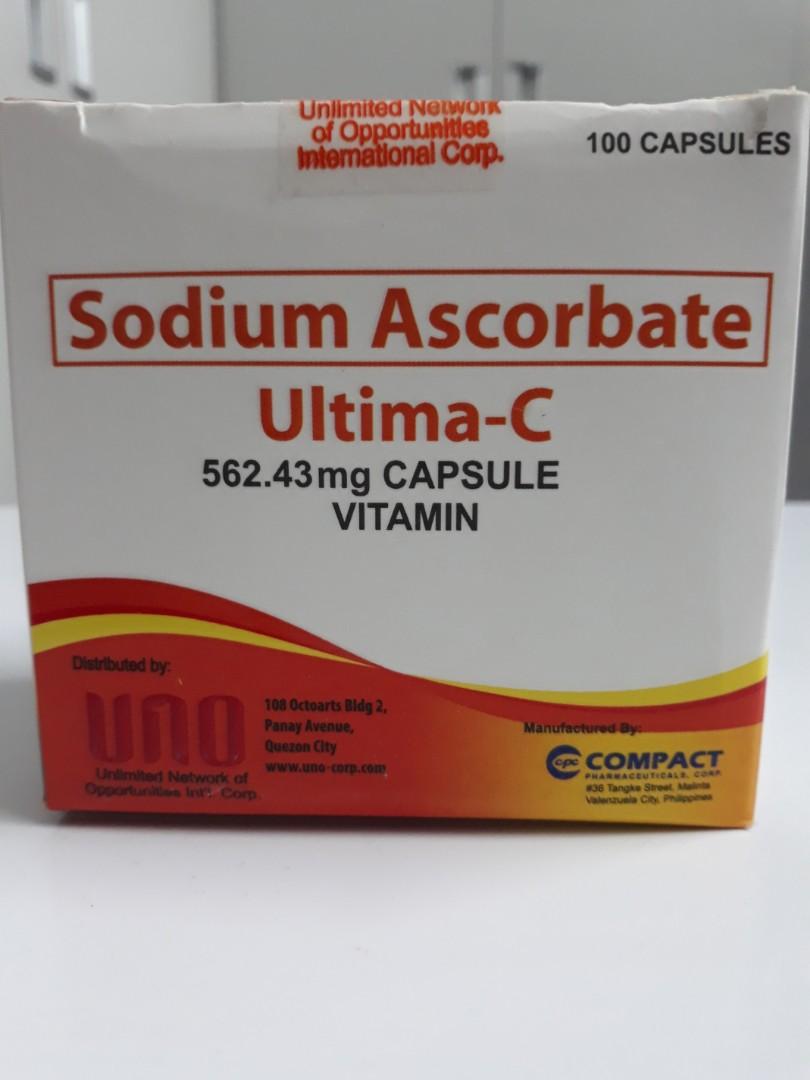Ultima C Uno Sodium Ascorbate Alkaline Vitamin C Everything Else On Carousell