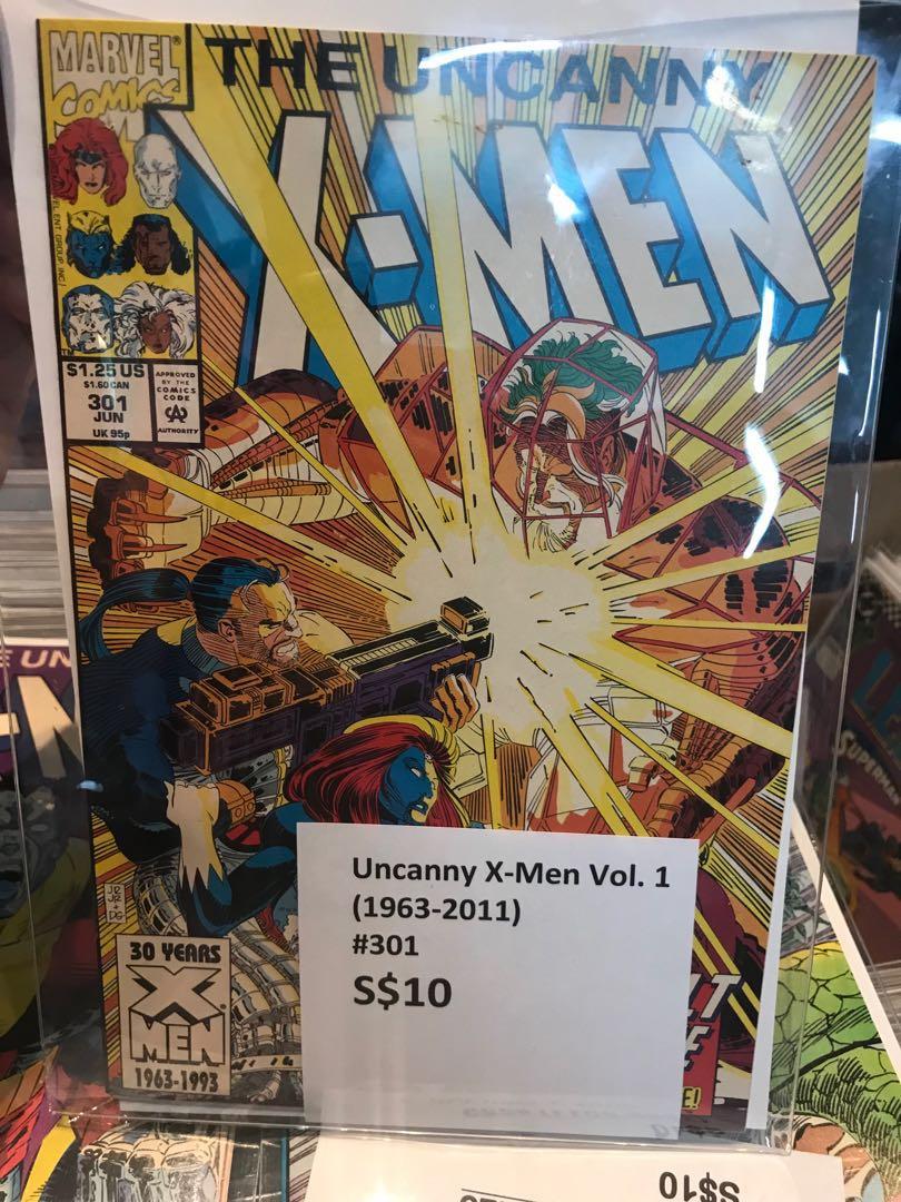 Uncanny Xmen 301 Books Stationery Comics Manga On Carousell