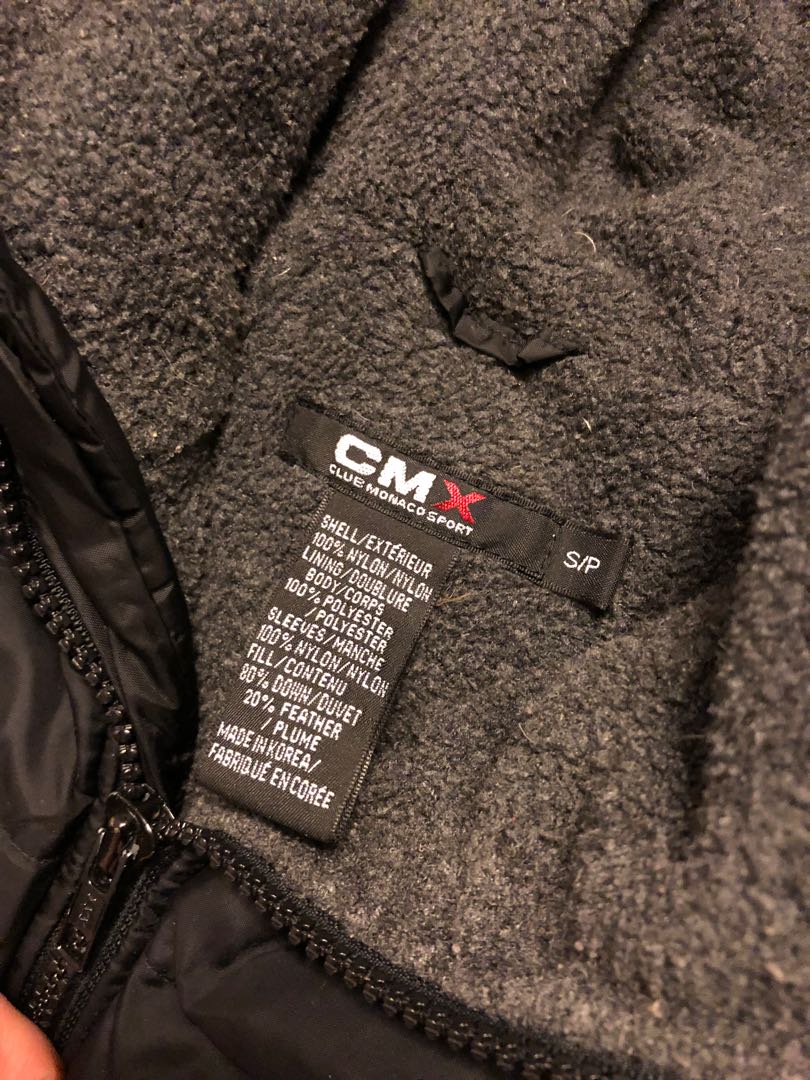 Club monaco down jacket store