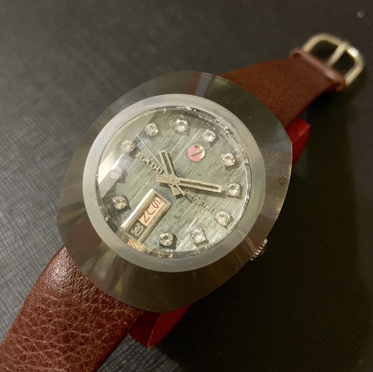 Rado diastar on sale leather strap
