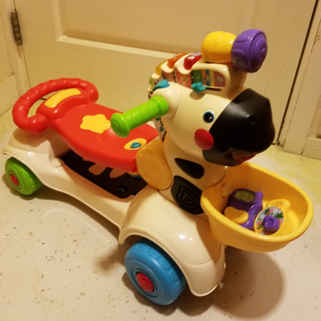 zebra ride on toy vtech