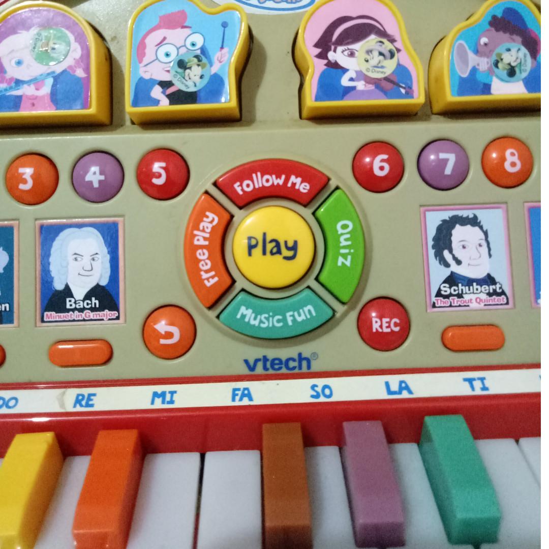 vtech little einsteins play & learn rocket piano