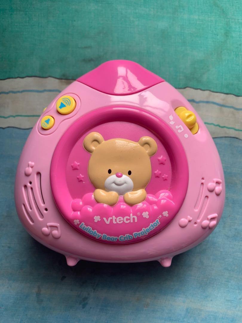 vtech lullaby bear crib projector
