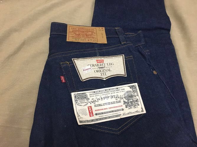 Vtg Levis 505 made in USA Deadstock NOS, Men's Fashion, Bottoms, Jeans on  Carousell