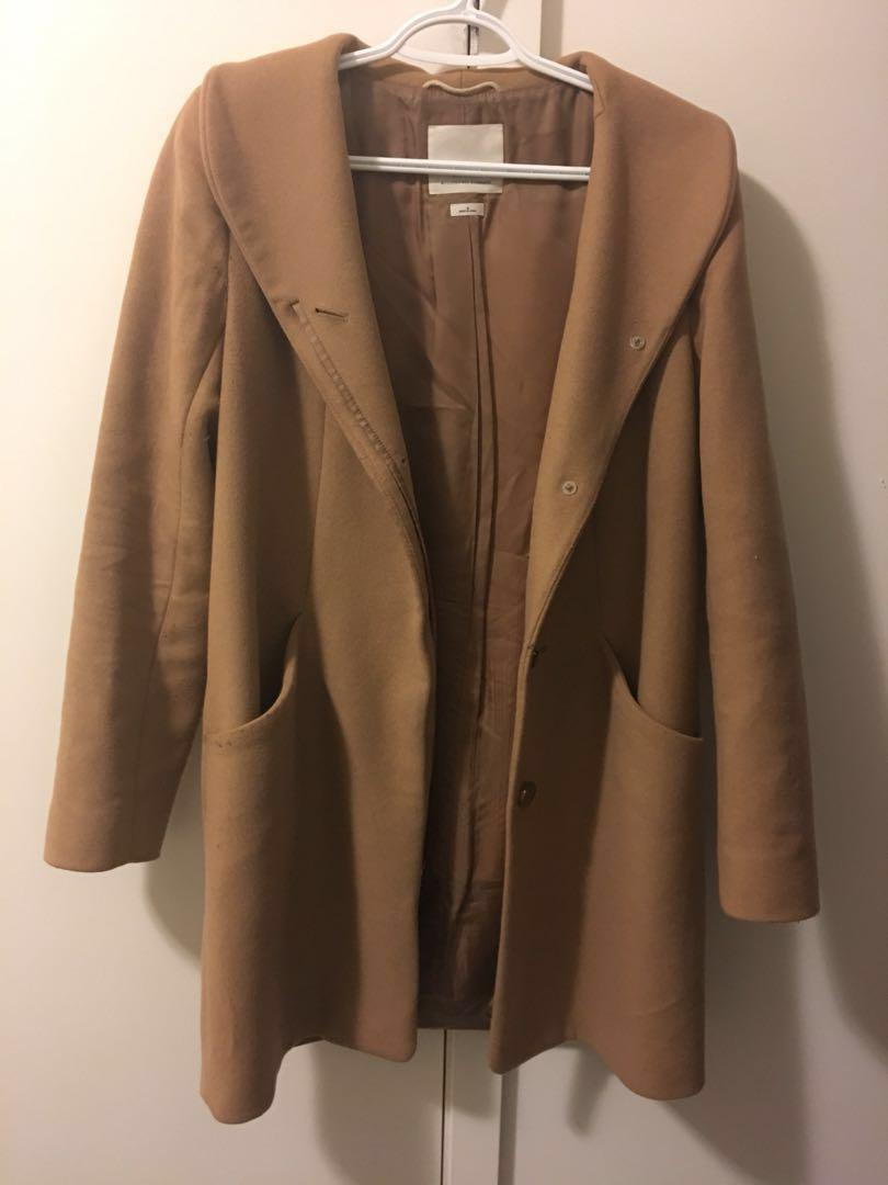 Wilfred cocoon alpaca coat online