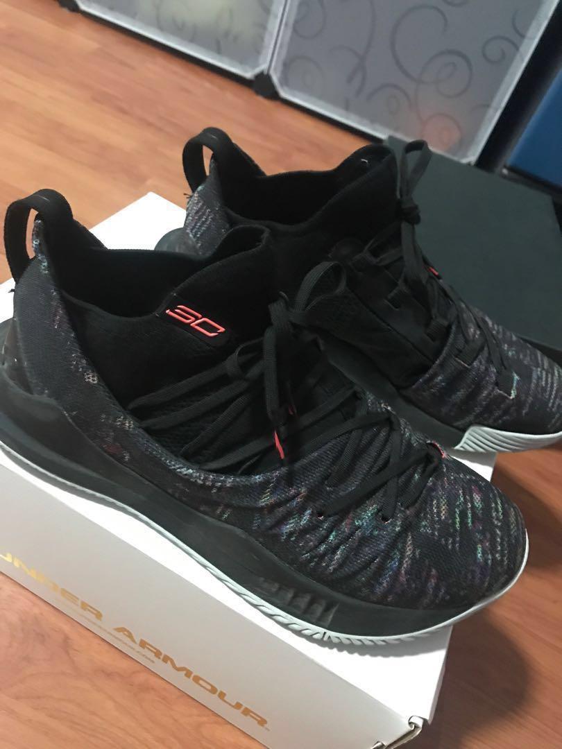 Curry 5s black hot sale