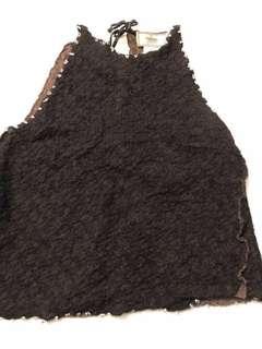 Authentic Fendi crop halter top
