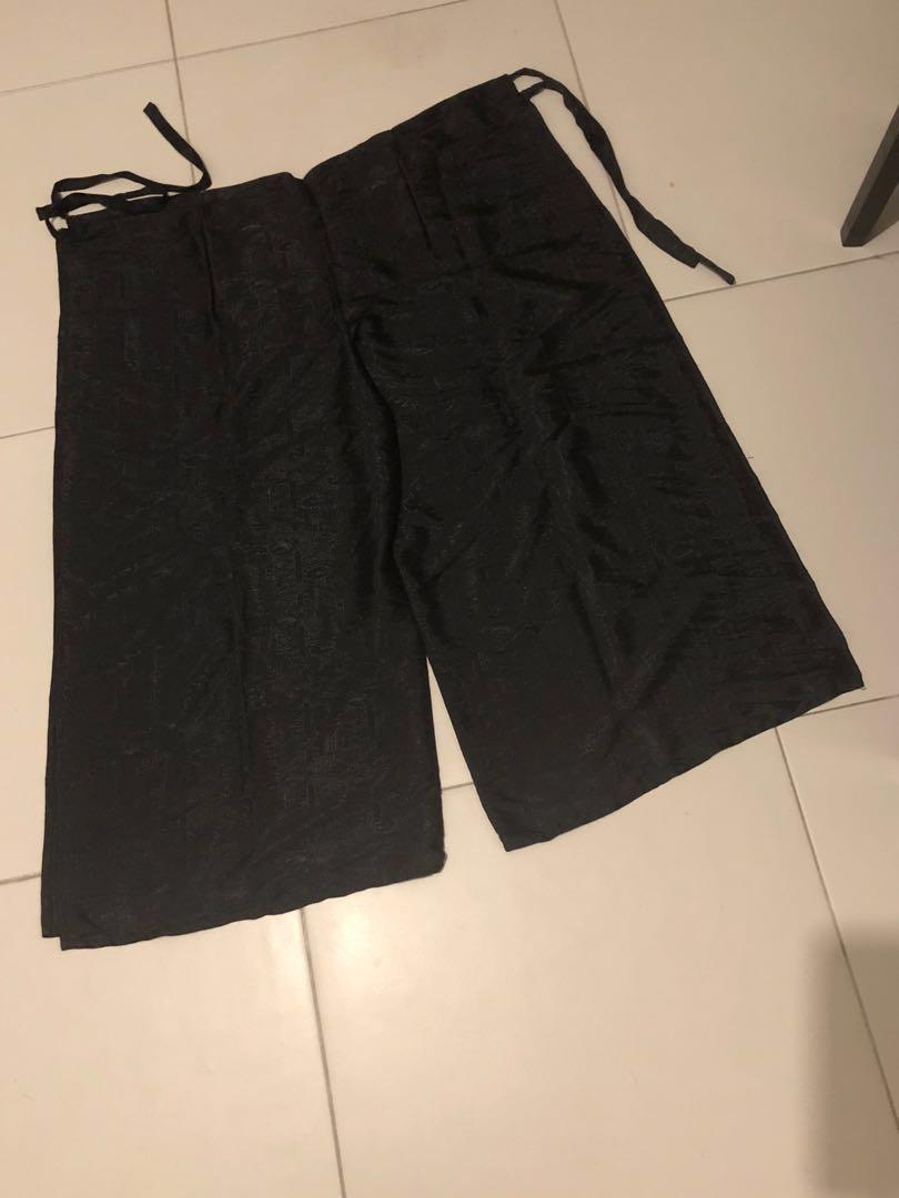 thai silk wrap pants