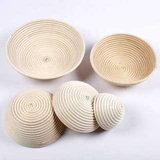 Round Bread Proofing Banneton Basket (Up to 30cm)