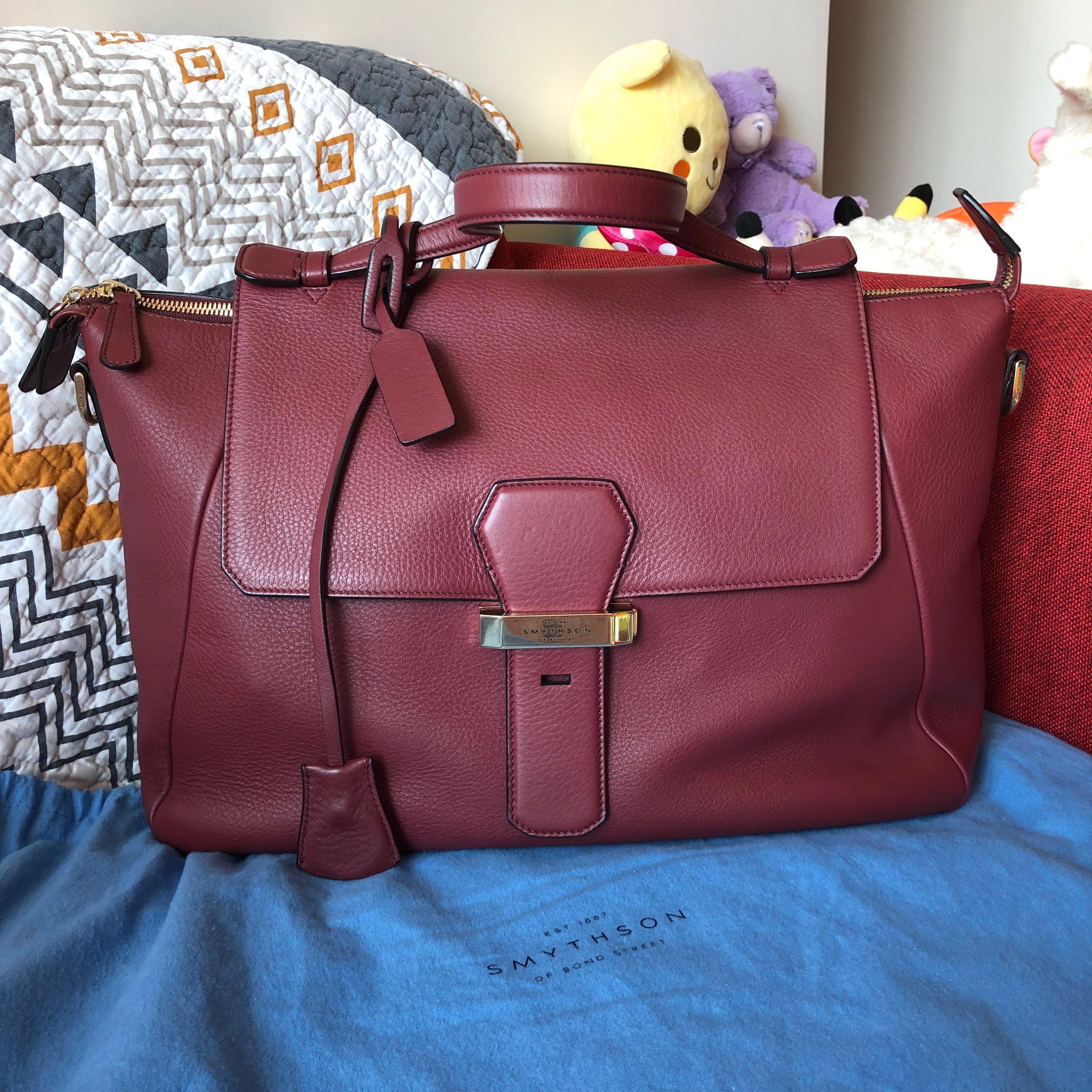 Smythson berkeley bag sales