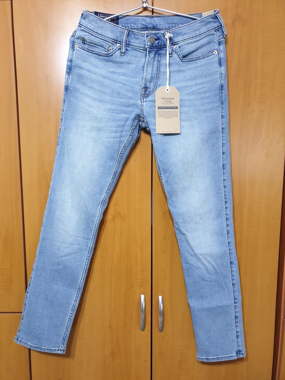 abercrombie stretch jeans