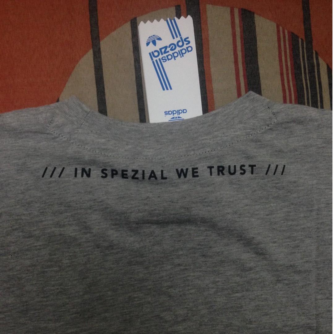 Adidas spezial hot sale wireframe tee