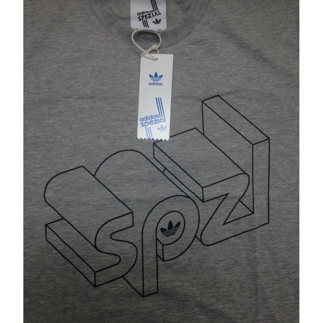 Adidas spezial hot sale wireframe tee