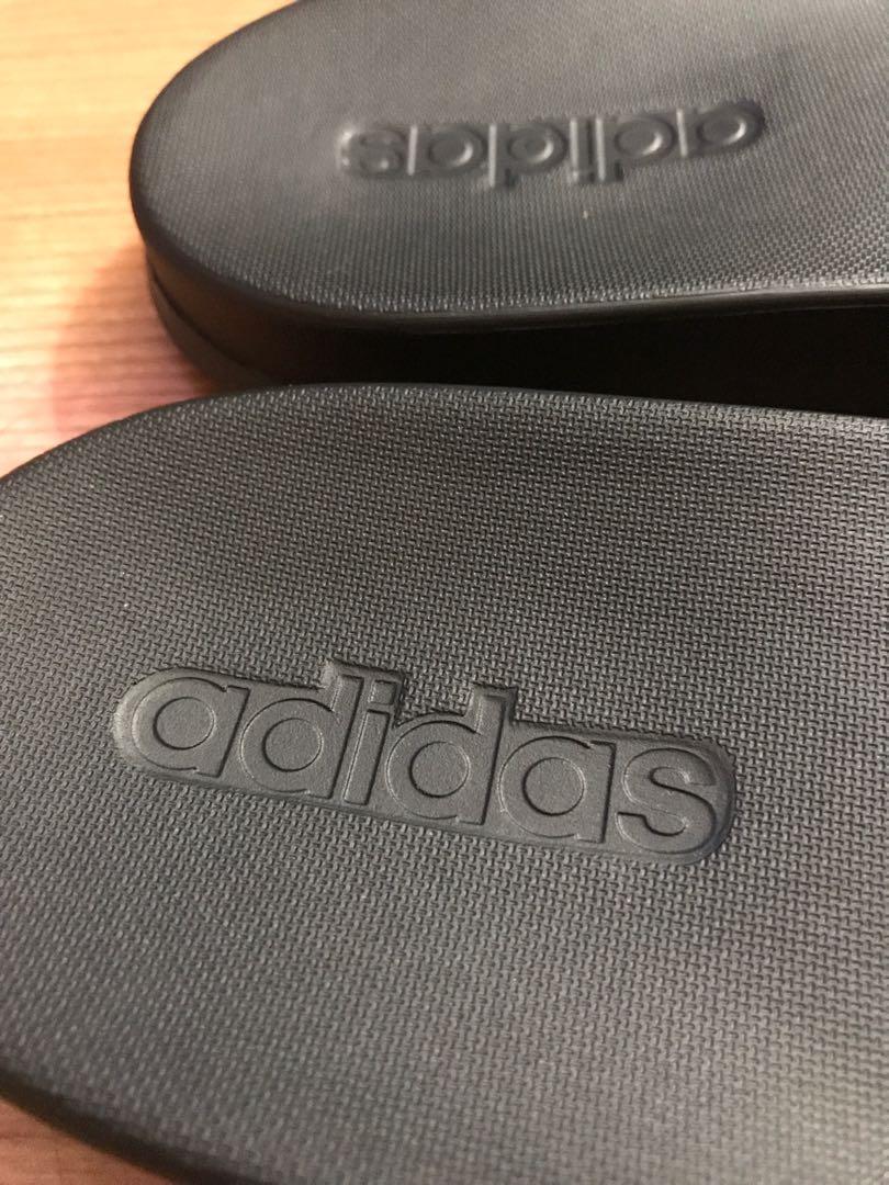 Adilette cloudfoam plus new arrivals mono slides grey