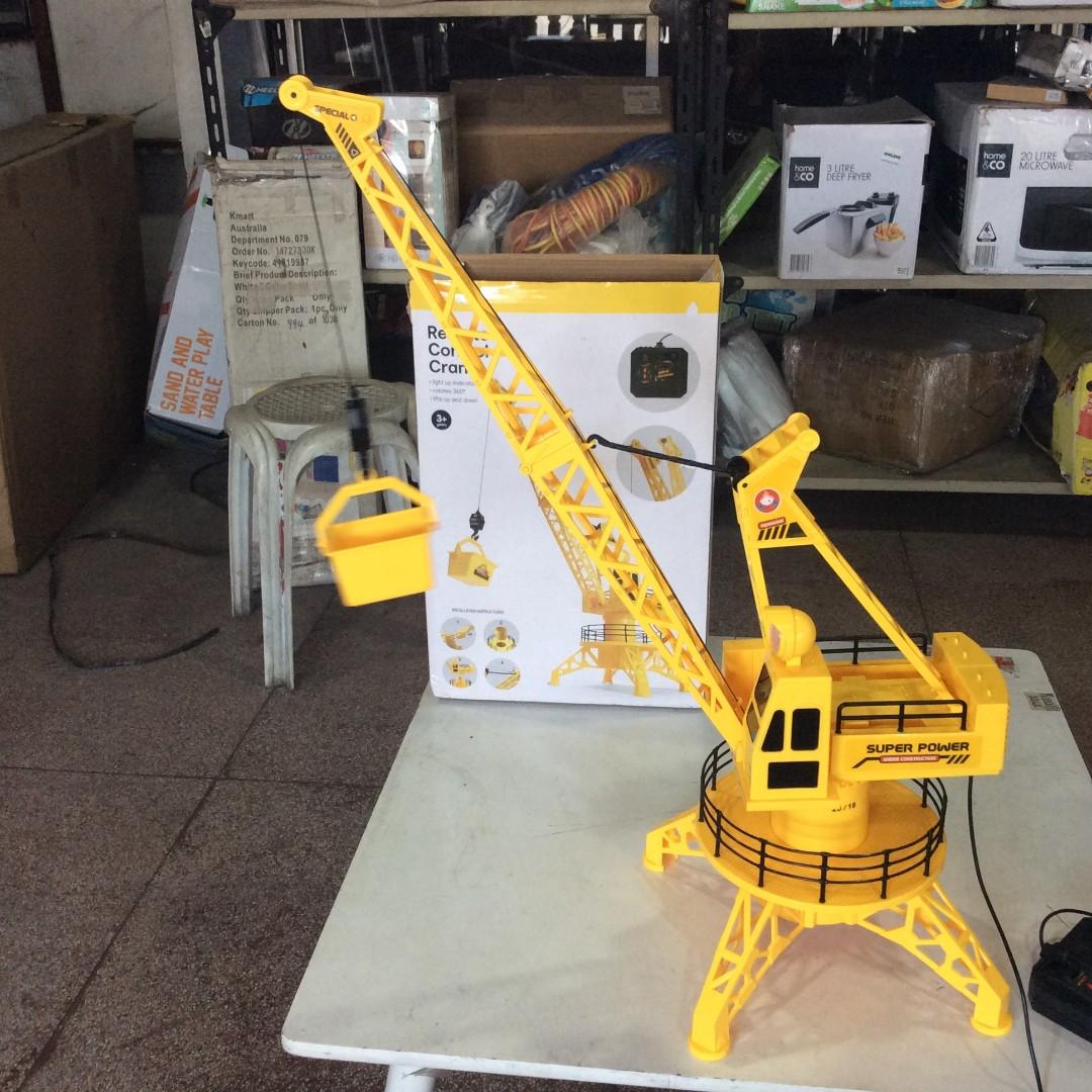 Kmart toy crane top