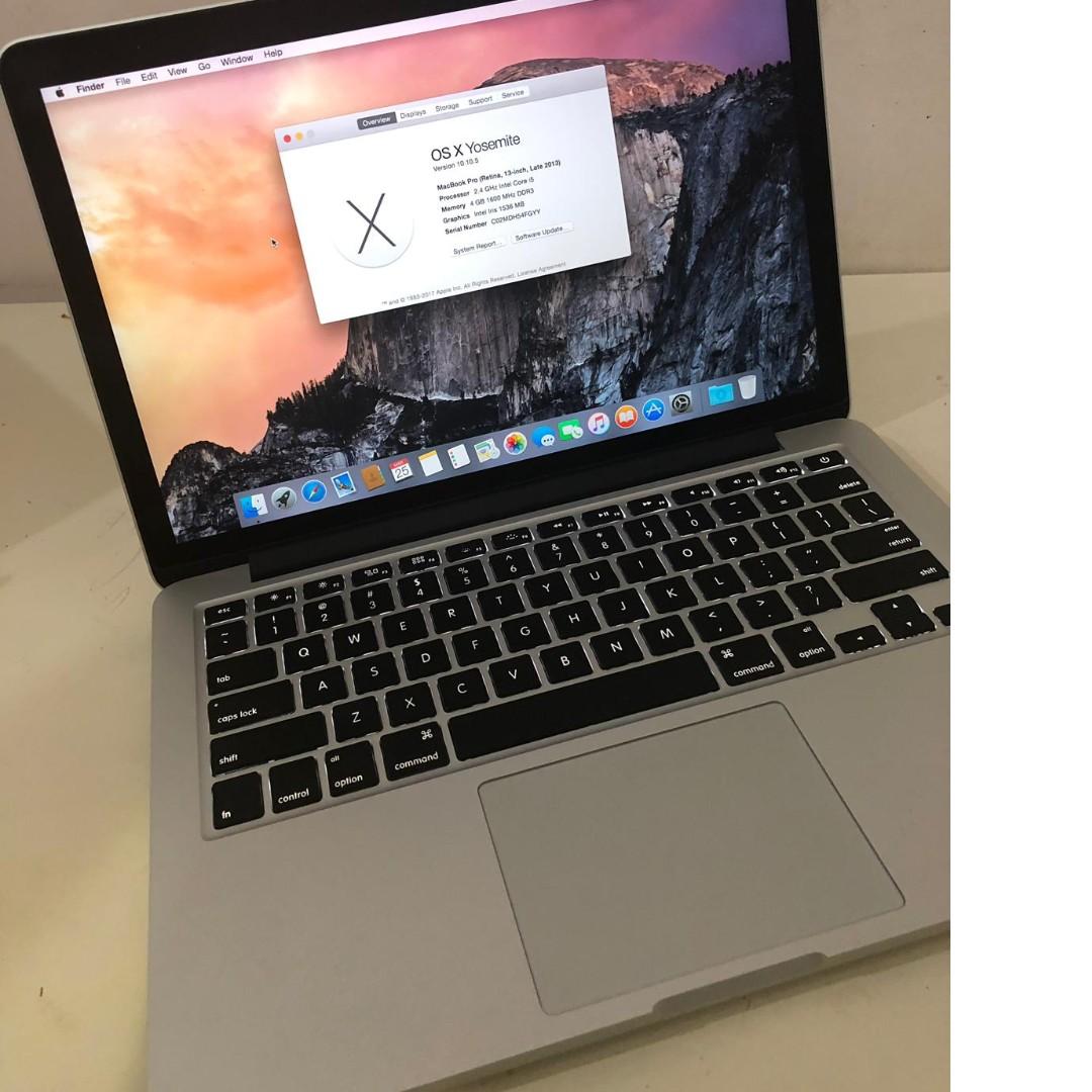 Apple Macbook Pro Retina 13 Inch Electronics Computers Laptops On Carousell