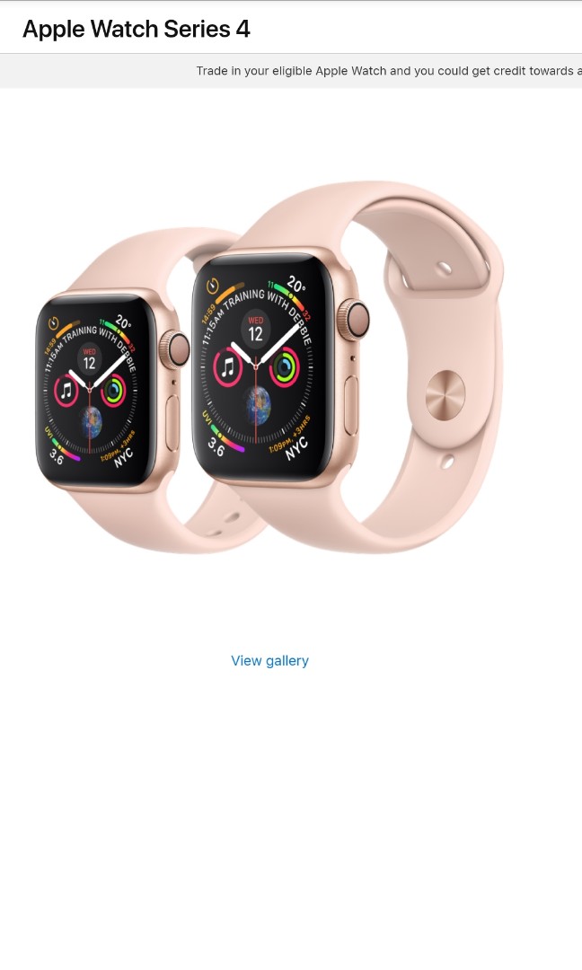 Apple watch series 4 pink sand band online