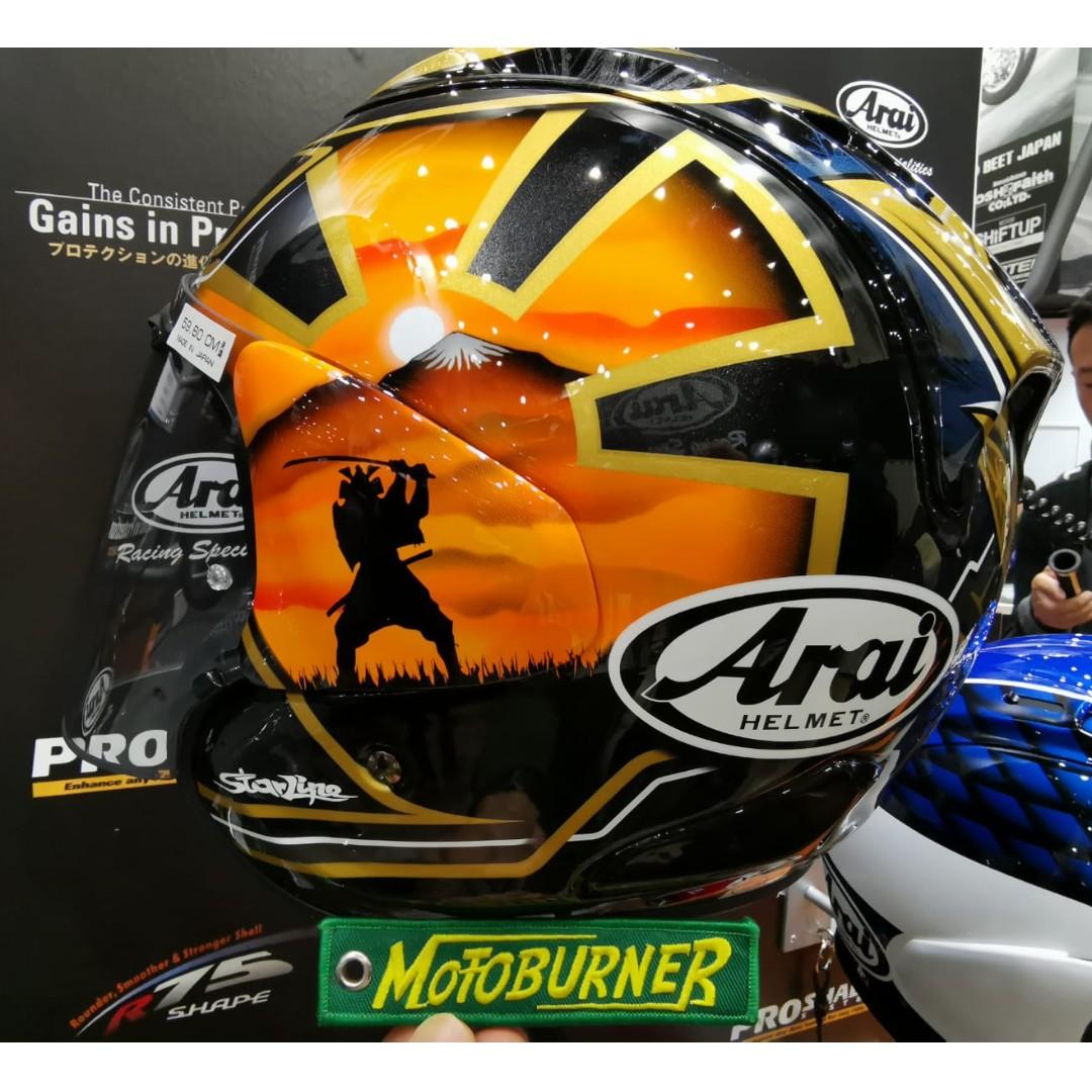 Arai vz ram pedrosa gold spirit 2025