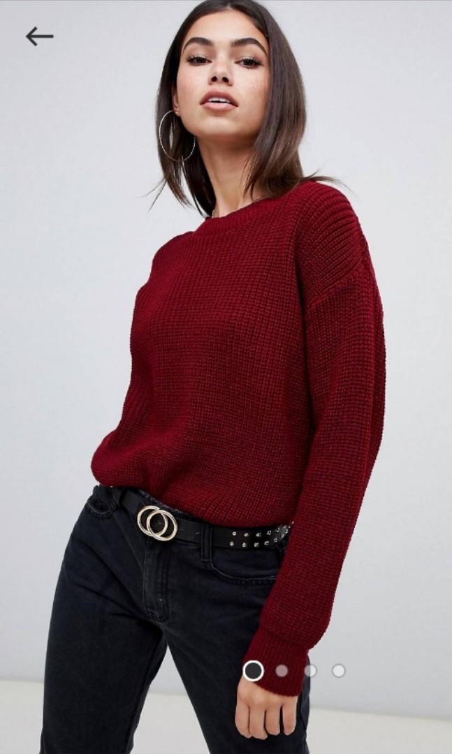 boohoo sleeveless jumper