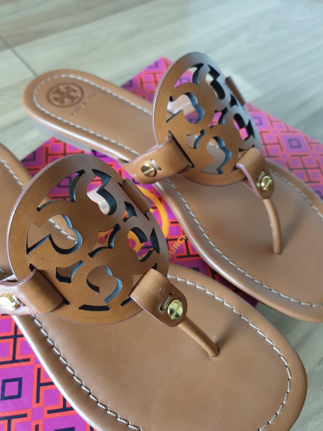 Authentic tory burch miller store sandals