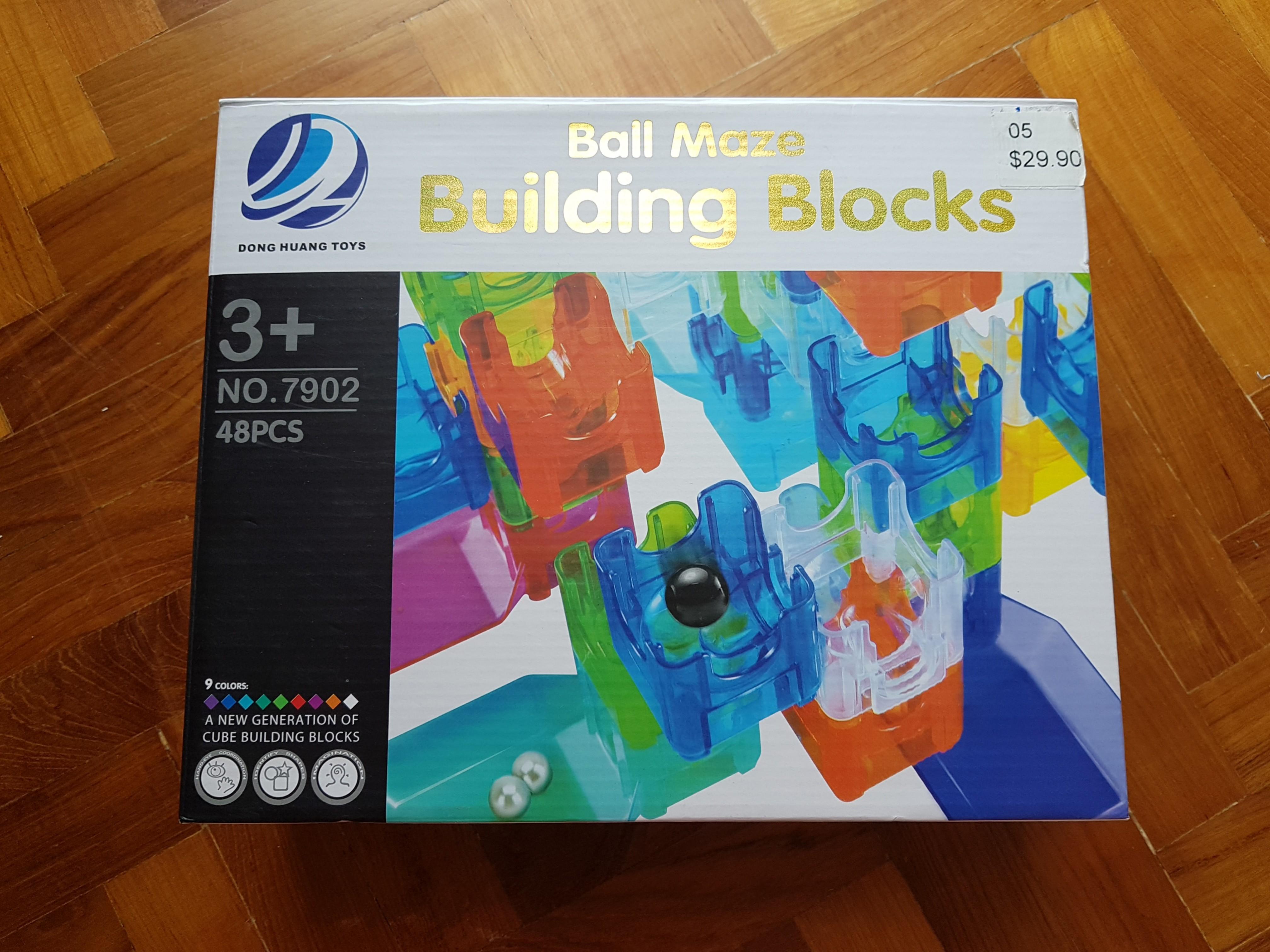 ball maze building blocks