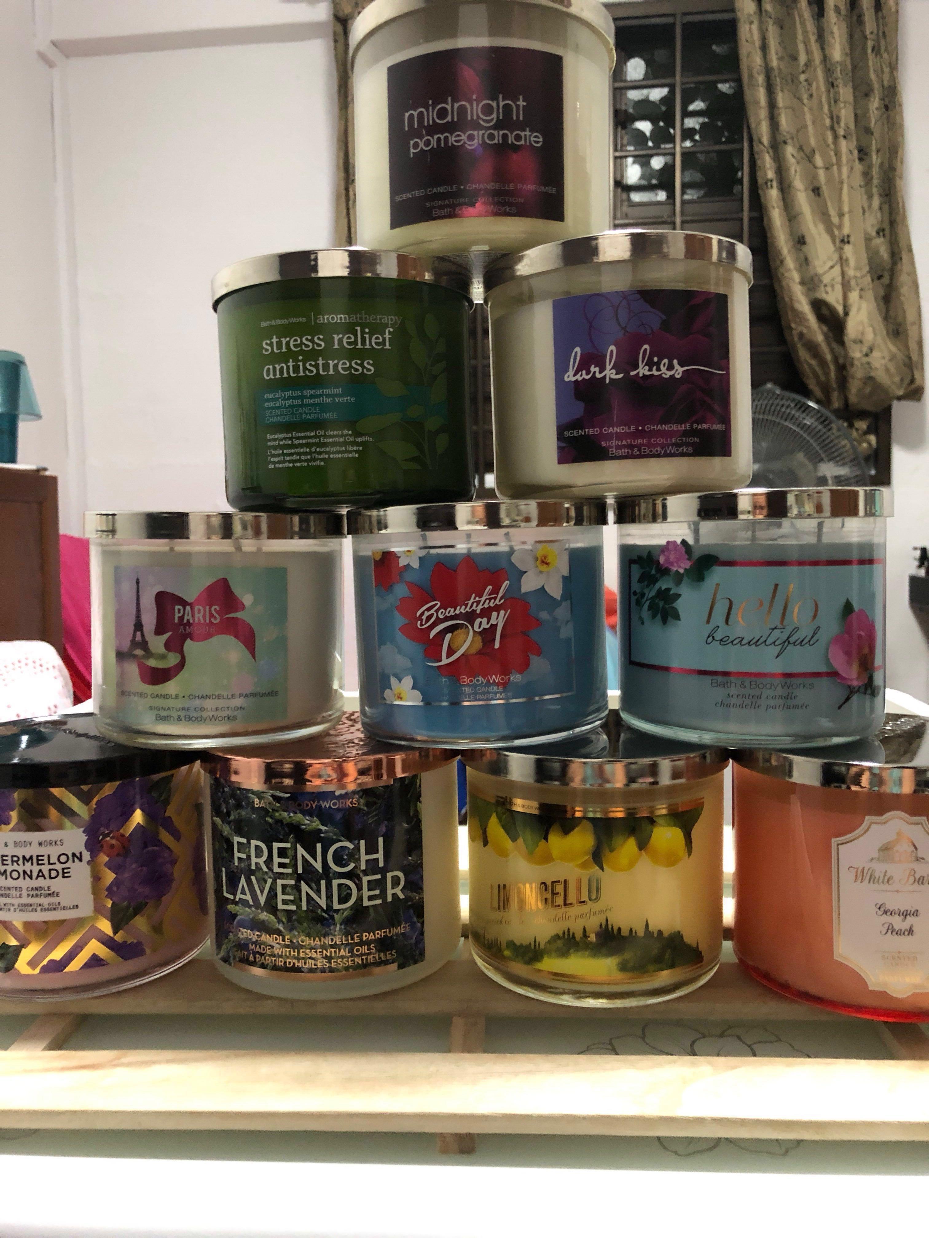 Bath Body Works Candles Everything Else On Carousell