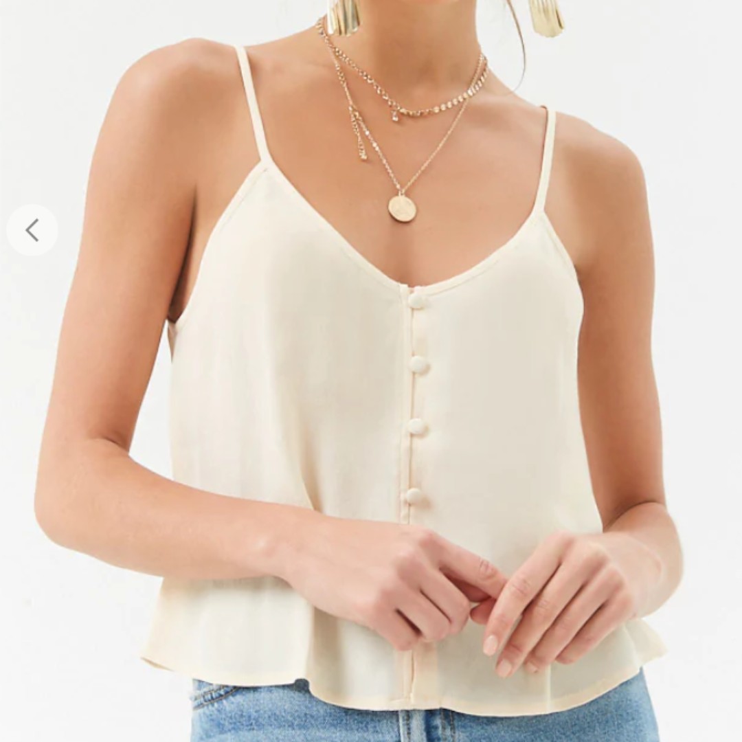 tan cami top