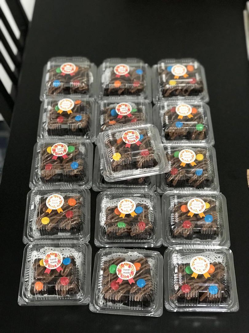 Brownies Individual Packaging, Food & Drinks, Homemade Bakes on Carousell