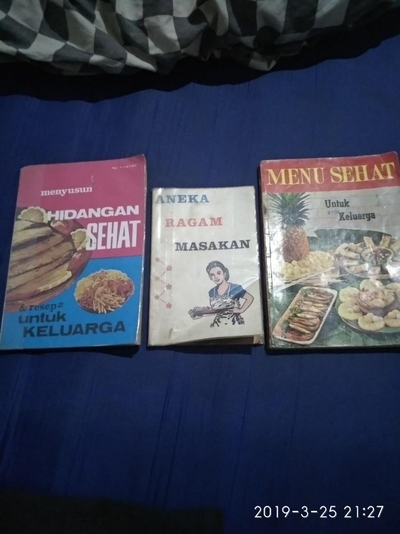 Buku Masak Jadul Buku And Alat Tulis Buku Di Carousell