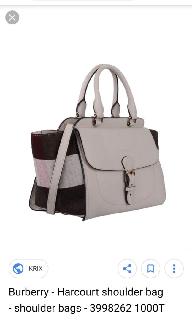 Burberry harcourt bag deals