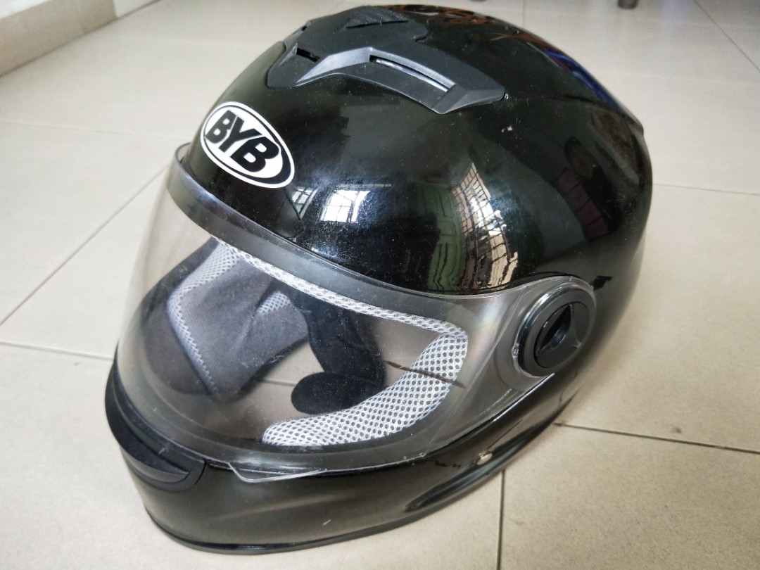BYB Helmet, Motorcycles, Motorcycle Accessories on Carousell