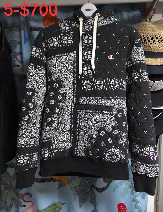 Champion bandana hoodie hotsell
