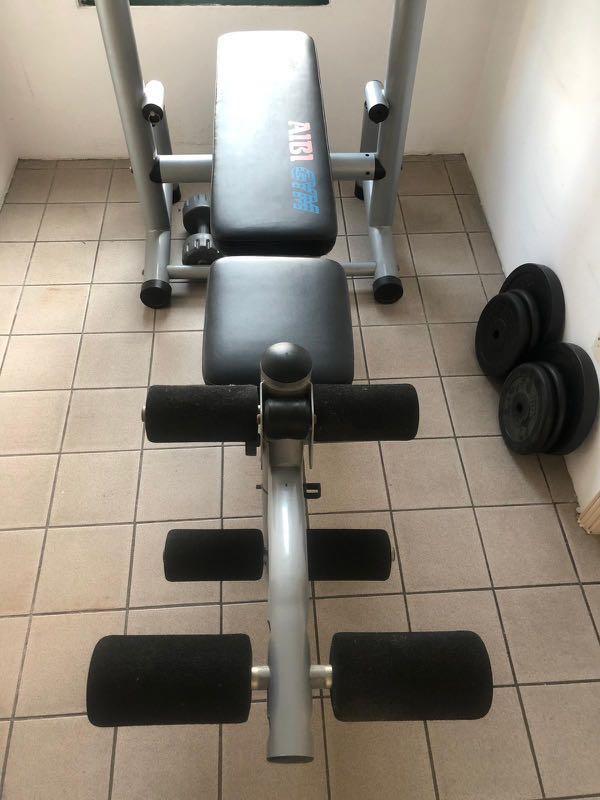 Cheap Bench Press Barbell Sports Sports Games Equipment On