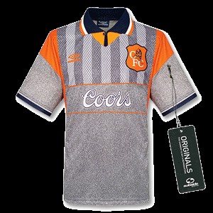 orange and grey chelsea shirt