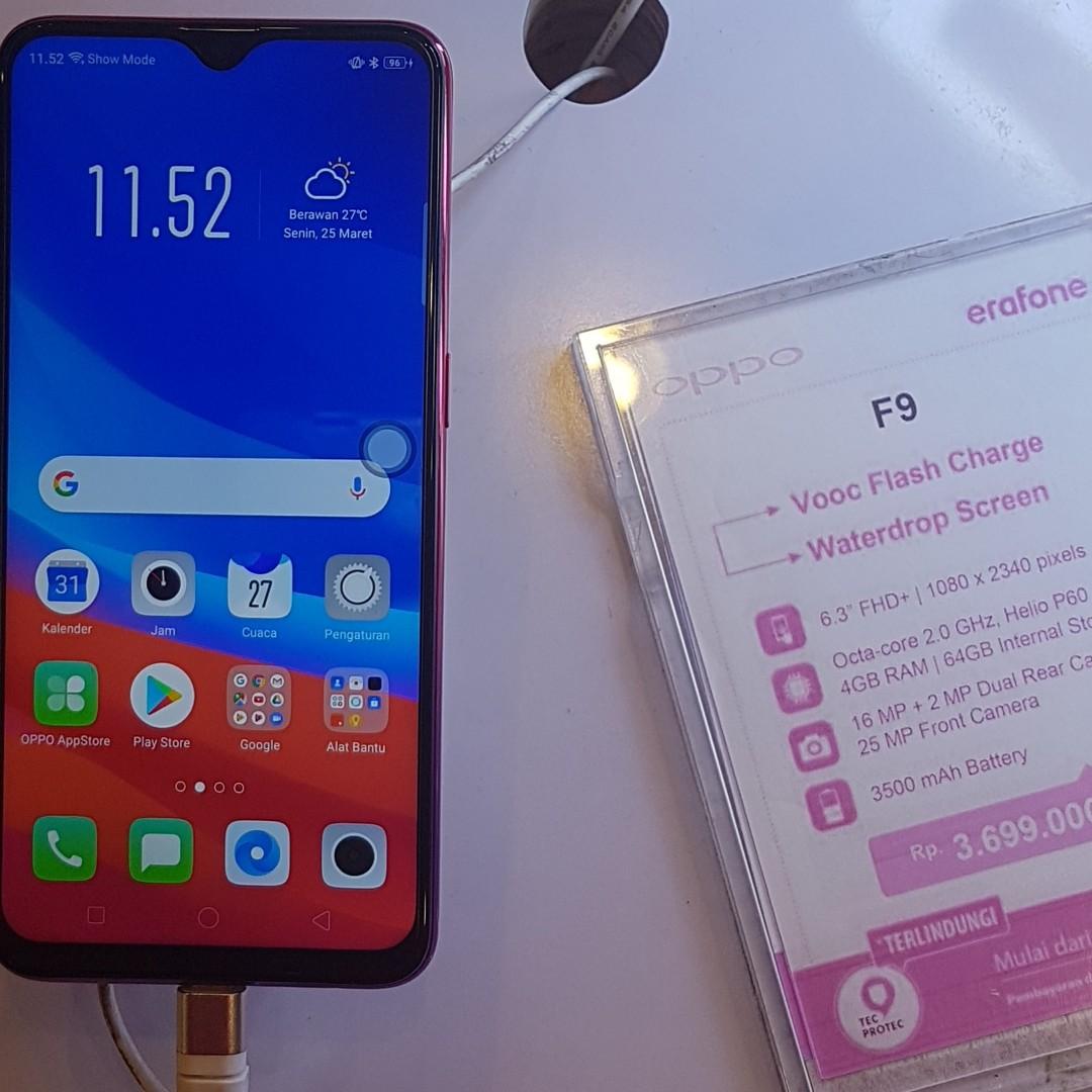 Cicilan Tanpa Cc Bunga 0 Hp Oppo F9 Ram 4 64gb Elektronik Lainnya Di Carousell