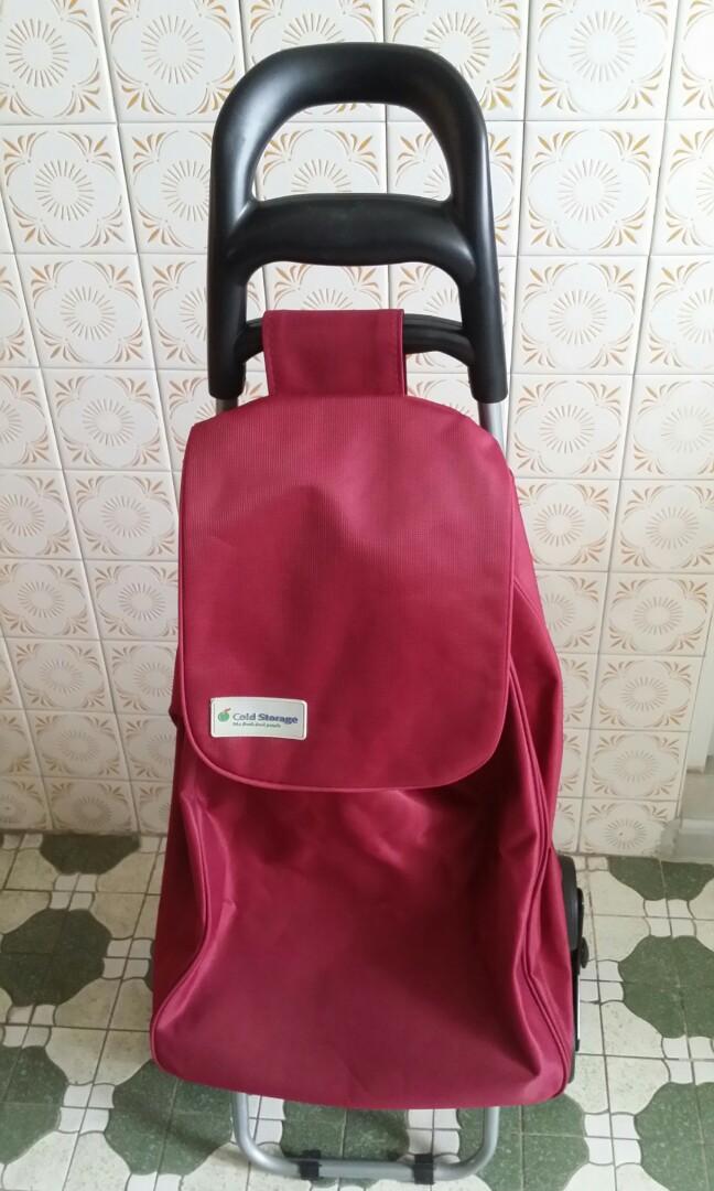 Cold storage top trolley bag