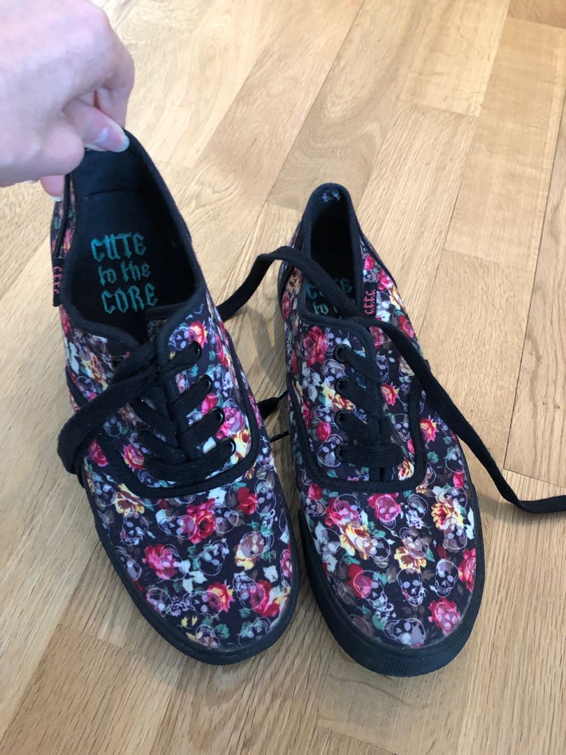 cute to the core sneakers
