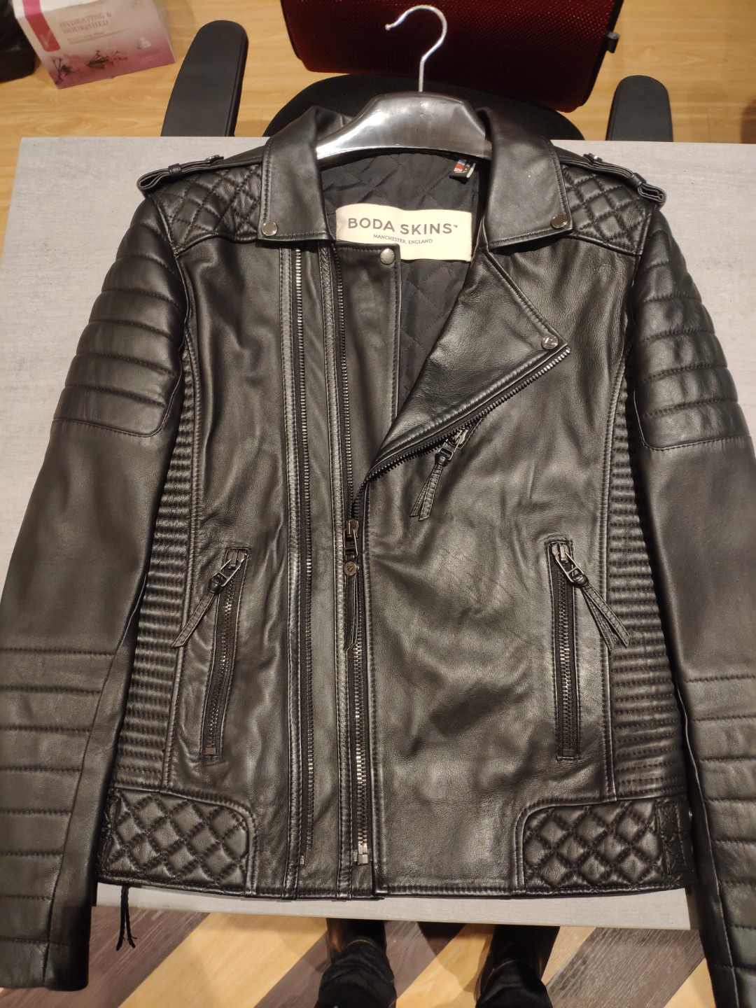 kay michael leather jacket