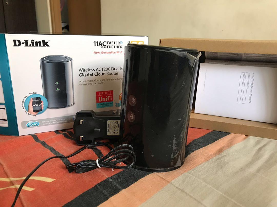 Dlink Router Ac1200, Computers & Tech, Parts & Accessories, Networking ...