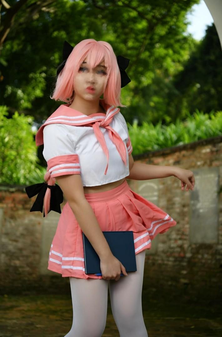 Fate Apocrypha Astolfo Seifuku Cosplay Hobbies And Toys Memorabilia And Collectibles Fan 