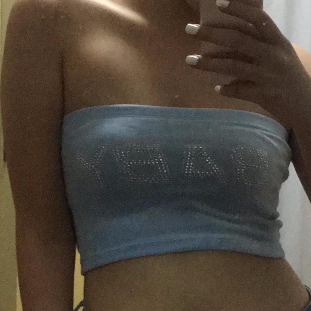 blue tube top forever 21