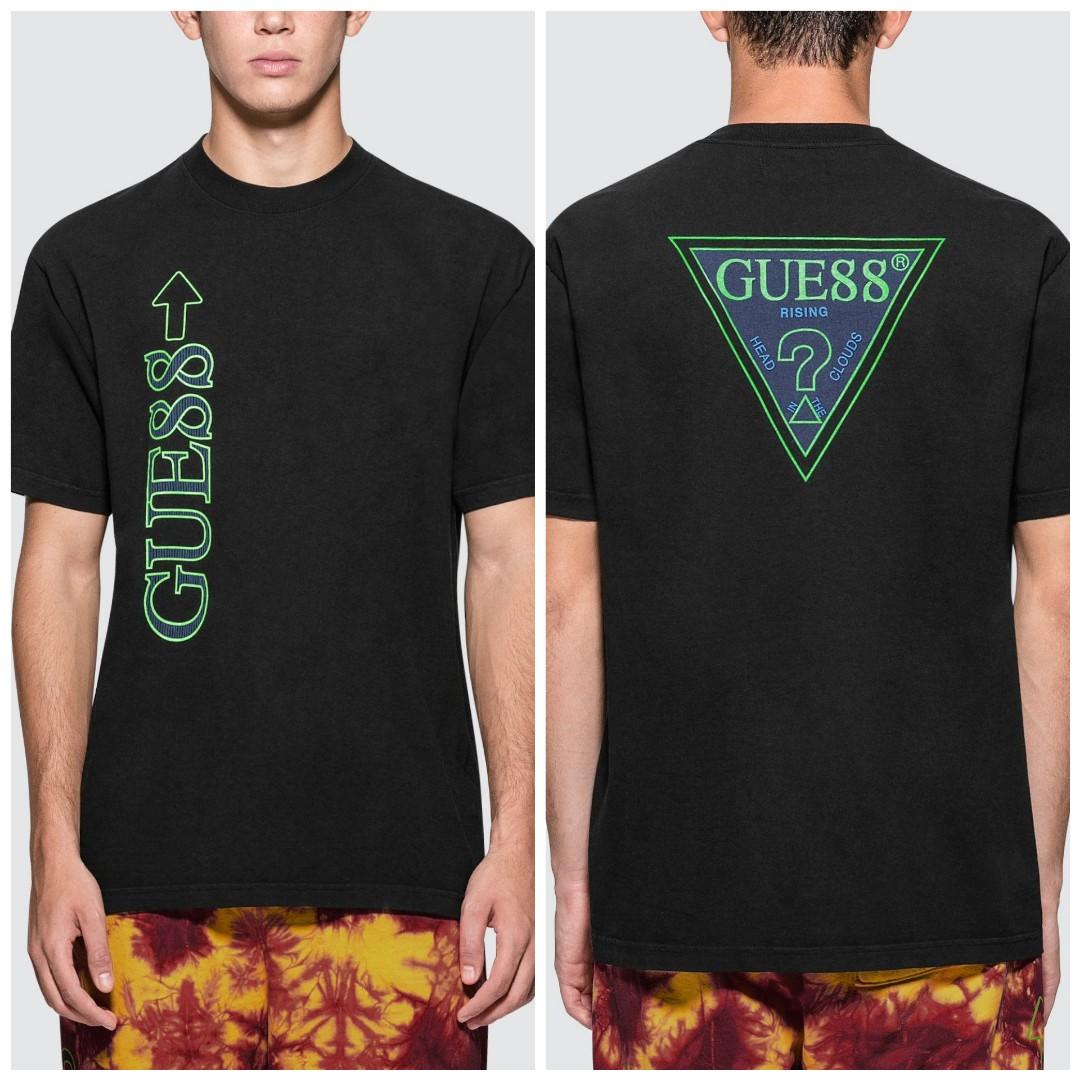 Gue88 Guess X 88Rising tee Men s Fashion Tops Sets Tshirts Polo Shirts on Carousell