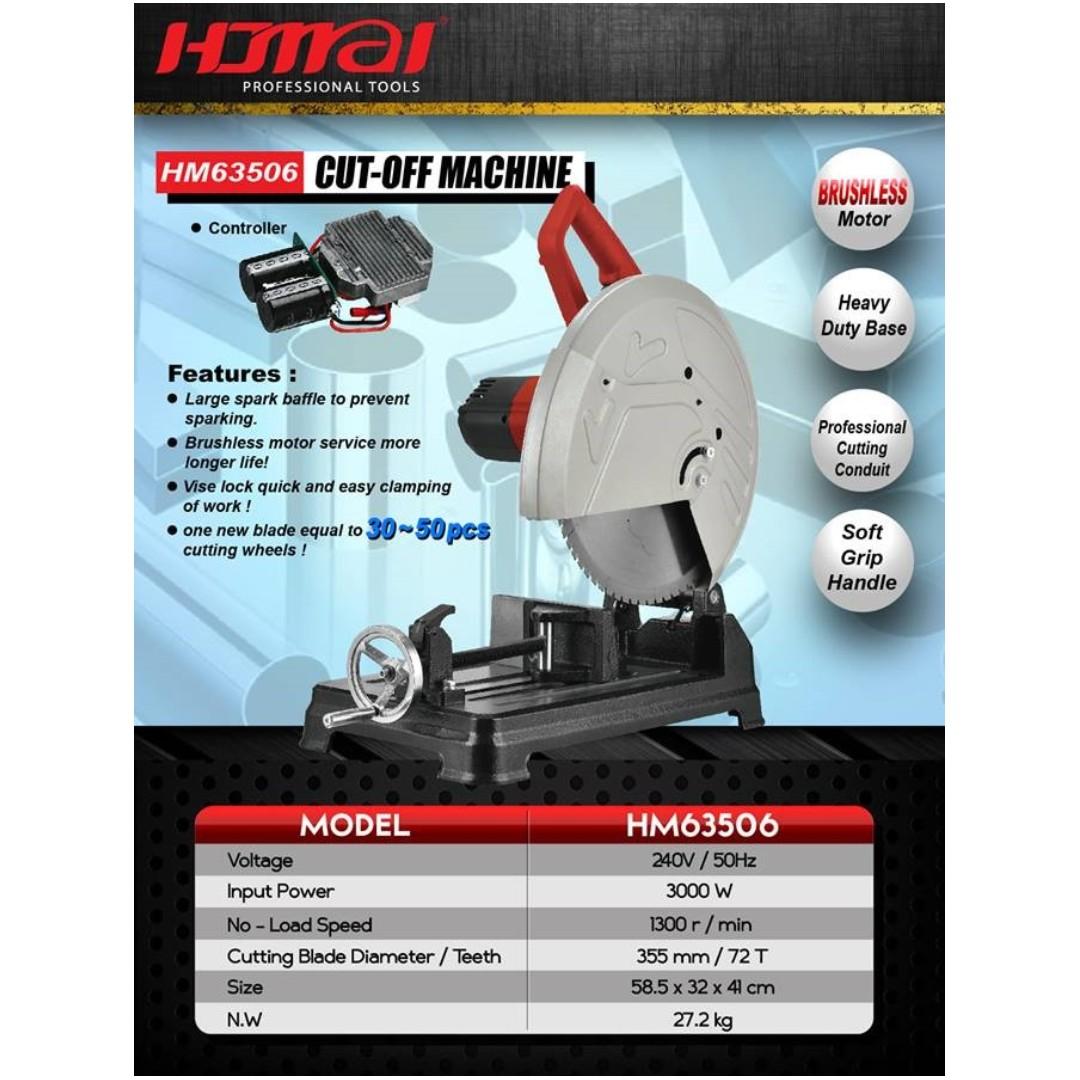 Homai HM63506 Cut Off machine, TV & Home Appliances, Washing Machines ...