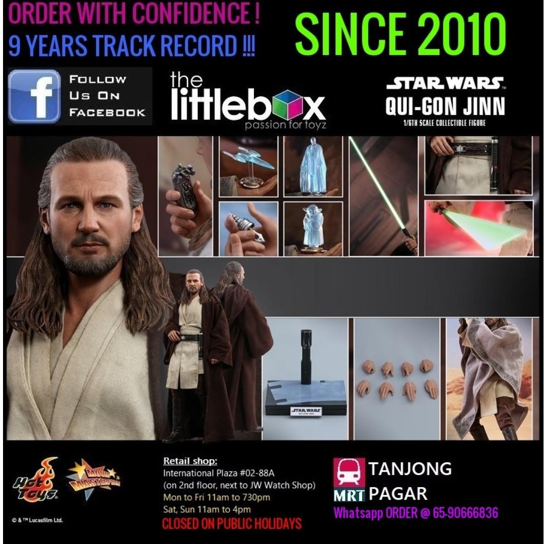 hot toys qui gon jinn