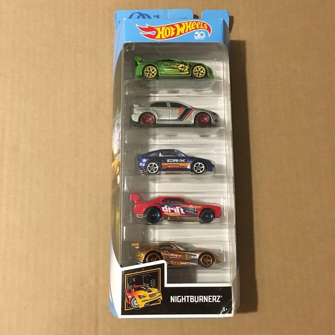 5 pack hot wheels 2018